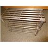 Image 2 : Wood 3 shelf Shoe rack / 11 x 25 x 19 high