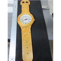 Wood Watch Clock 7 x 27 long