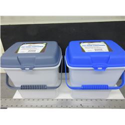 2 New Pet Food Containers / keeps fresh longer / seals out pests & humidity