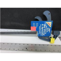 New Samona 36 inch Quick Ratcheting Bar Clamp & Spreader
