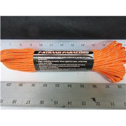 New 100ft  7 strand 550lb Paracord / perfect for tents,canopies,tarps and more