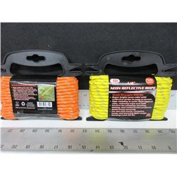 2 New 1/4 x 50ft Rope / comes with convenient spool