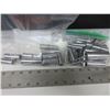 Image 1 : Large Assortment of DEEP Sockets / 1/4 and 3/8 drive