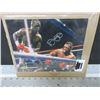 Image 1 : Signed  James " Buster "  Douglas Knocking out Iron Mike Tyson / COA