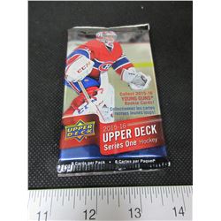 1 pack of 8 Upper Deck 2015/16 series 1 Hockey Cards/ Get a McDavid