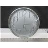 Image 2 : Quartz Wall Clock 10" / chrome