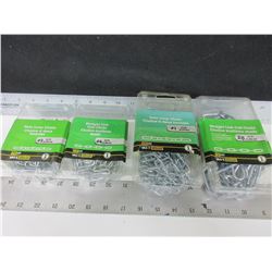 New lot of 4 Assorted Chains / 3 are 10 foot & 1 is 15 foot