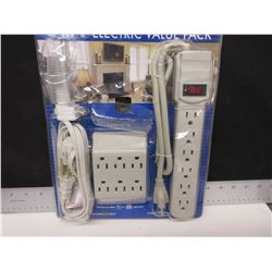 New Electrical Wall Plugs Assortment & 1 night light