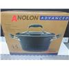 Image 1 : New Anolon Advanced 4.5quart Covered Tapered Saucepot