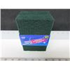 Image 1 : New pack of 10 Green Scouring Pads / great for pots,grills and more