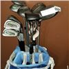 Image 2 : LOT OF GOLF CLUBS AND BAG