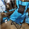 Image 2 : 2 BLUE CAMP CHAIRS