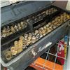 Image 3 : TOOL BOX W/ SOCKETS, WRENCHES, AND BASKET OF PLIERS