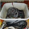 Image 2 : TRAY OF MISC BIKE PARTS