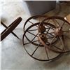 Image 1 : 4 VINTAGE IRON WHEELS