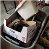 Image 2 : 2 TOTES OF SHOP SUPPLIES