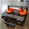 Image 1 : TWO CSED 8 INCH POWER GRIP GLASS SUCTION CUPS AND OTHER