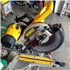 Image 3 : DEWALT COMPOUND MITER SAW ON MILWAUKEE FOLDING STAND - TESTED AND WORKING