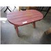 Image 1 : PAINTED PATIO END TABLE