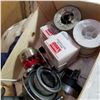 Image 2 : BOX OF REELS SHAKESPEARE, RIVER 400, FISHINF LINE, AND 2 COUNTERS