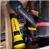 Image 2 : BOX W/ FLASHLIGHT, PIPES, LIGHTERS, AND GRINDER