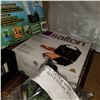 Image 2 : TERRARIUM HUMIDIFIER, NEW SANDWICH MAKER, AND TRAY OF COLLECTIBLES