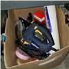 Image 1 : BOX OF SHOP SUPPLIES AND MASTERCRAFT JIG SAW - WORKING