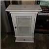 Image 1 : 1 DOOR WHITE MEDICINE CABINET