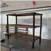Image 2 : MAINSTAYS WOODEN 3-TIER SHOE RACK