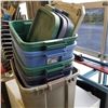 Image 2 : LOT OF TOTES WITH LIDSS