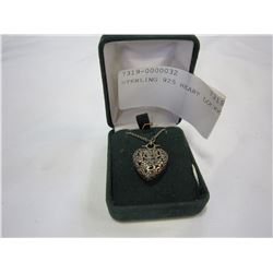 STERLING 925 HEART LOCKET