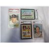 Image 2 : 4 GRADED BASEBALL CARDS