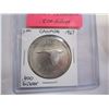 Image 2 : 1967 CANADIAN SILVER DOLLAR CANADIAN CENTENNIAL .800 SILVER