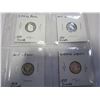 Image 2 : 5 .999 PURE SILVER 1 GRAM COINS VARIOUS HEADS, CANADIAN MAPLE LEAF SITTING BULL, DRAGONFLY, BULL WAL