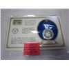 Image 1 : CANADIAN DAY OF ISSUE SILVER $1 CHARLOTTETOWN 100TH ANNIVERSARY CONFERENCE COIN PLUS 5 CENT STAMP IS