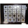 Image 1 : SHEET OF VARIOUS WORLD COINS