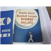 Image 2 : PACIFIC COAST BASEBALL LEAGUE RECORD BOOK AND 1953 PACIFIC COAST BLUE BOOK