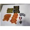 Image 1 : BAG OF U.S. ARMY, AIR FORCE, POLICE, AND MARINES PATCHES