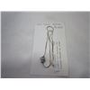 Image 1 : STAMPED 925 NECKLACE AND DOLPHIN PENDANT W/ STONE