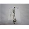 Image 1 : 925 SILVER FIGARO LINK NECKLACE AND 925 PENDANT W/ WHITE STONE