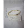Image 1 : 925 STAMPED SILVER AND GOLD PLATED W/ 10 SEMI PRECIOUS STONES