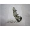 Image 1 : SILVER NECKLACE W/ NATIVE HAIDA STAMPED MG PENDANT