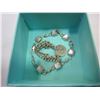 Image 1 : 925 SILVER BRACELET WITH PINK STONES AND OTHER 925 SILVER BRACELET