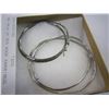 Image 2 : TWO PAIR OF 925 HOOP EARRINGS
