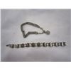 Image 2 : TWO STERLING BRACELETS