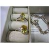 Image 3 : 2 STERLING RINGS AND STAINLESS BRACELET