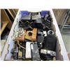 Image 2 : TRAY OF CAMERAS, POLAROIDS, AND VINTAGE CAMERAS