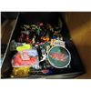 Image 1 : LARGE BLACK BOX W/ MOSTLY HOTWHEELS - SOME VINTAGE
