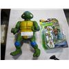 Image 3 : LARGE TMNT LEONARDO AND 1 NEW IN PACKAGE