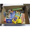 Image 2 : BOX OF VARIOUS VINTAGE TOYS AND COLLECTIBLES